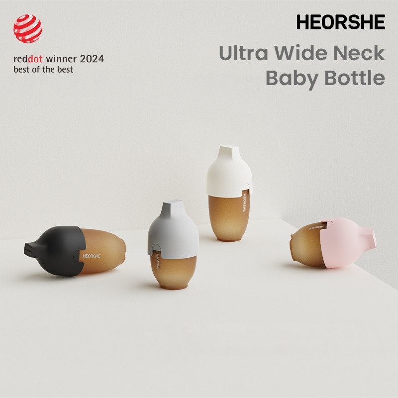 HEORSHE PPSU Ultra Wide Neck Baby Bottle