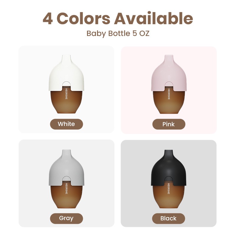 HEORSHE PPSU Ultra Wide Neck Baby Bottle