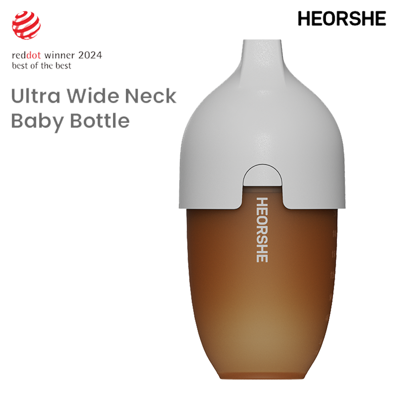 HEORSHE PPSU Ultra Wide Neck Baby Bottle
