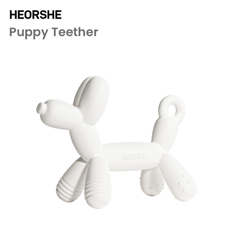 Puppy Teether White