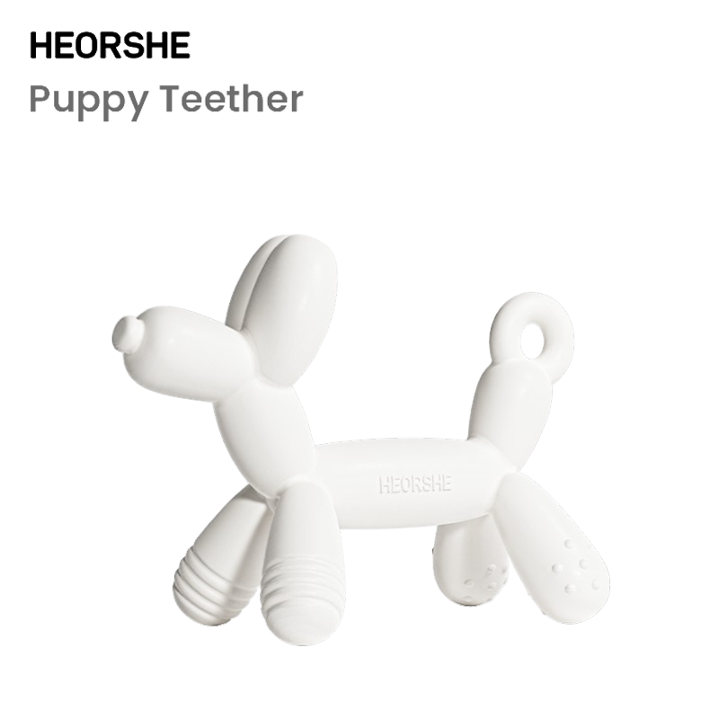 Puppy Teether White