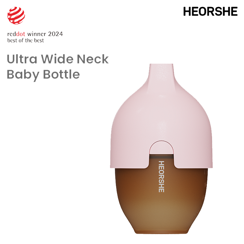 PPSU Ultra Wide Neck Baby Bottle 5 OZ Pink