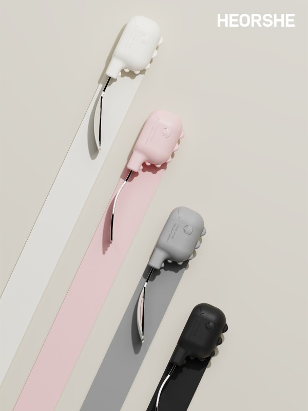 Baby Fork And Spoon Set White and Pink