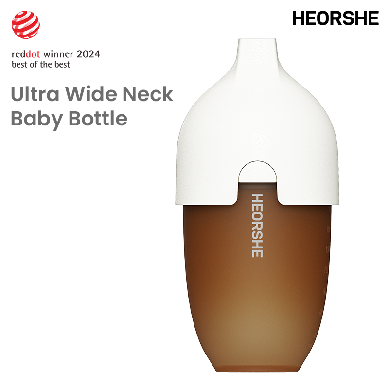 HEORSHE PPSU Ultra Wide Neck Baby Bottle