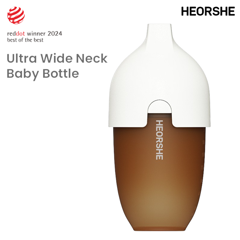 PPSU Ultra Wide Neck Baby Bottle 8 OZ White