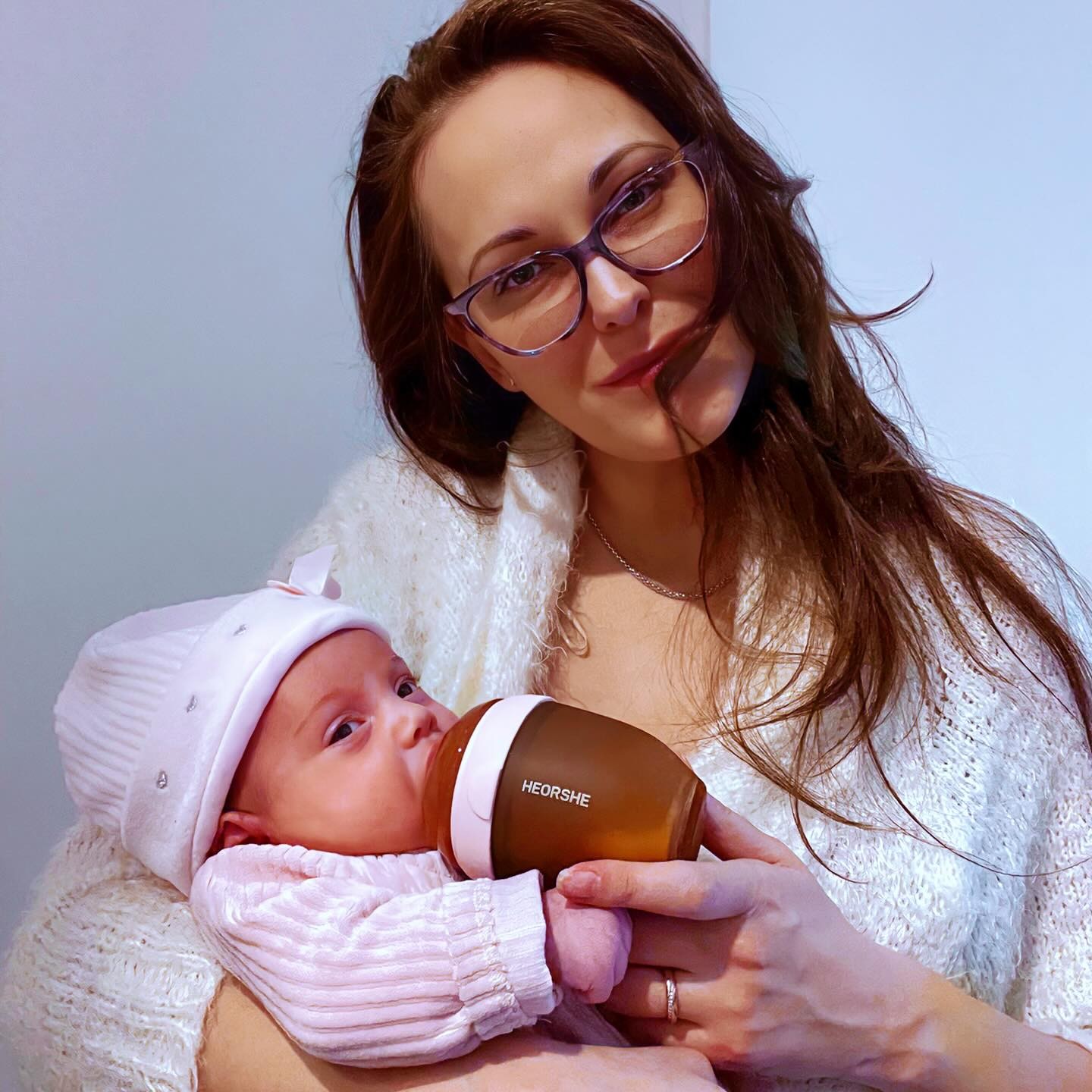 PPSU Ultra Wide Neck Baby Bottle 5 OZ Pink